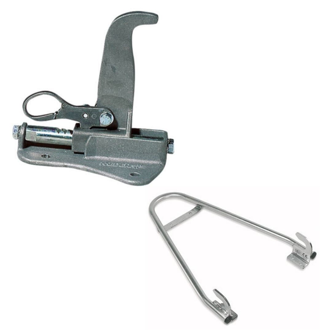 Sistema di bloccaggio per autocaricante professionale