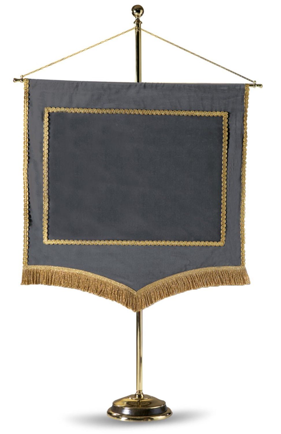 Stendardo per manifesto in velluto grigio 50x70 Stendardo per manifesto in velluto grigio 50x70