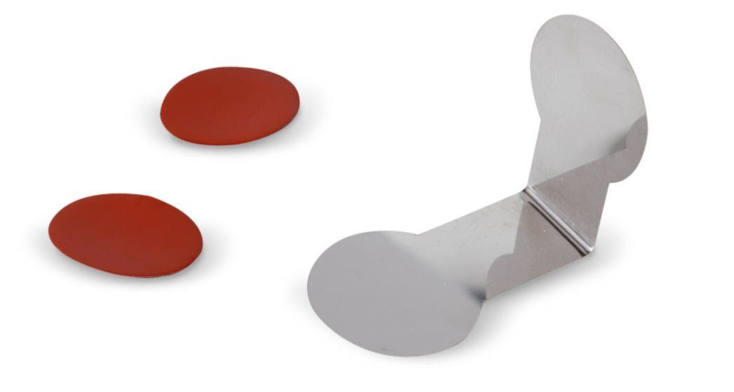 Supporto targhe per urne in acciaio inox