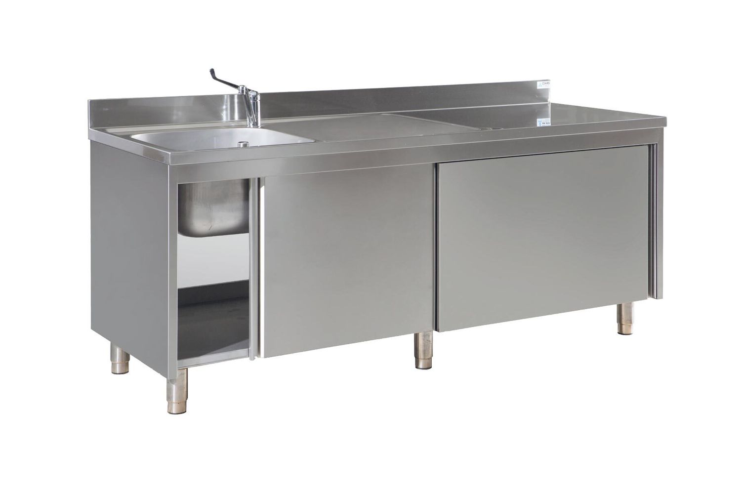 Tavolo armadiato con lavello Tavolo armadiato con lavello