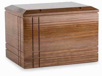 Urna Infinito in noce lucido Urna Infinito in noce lucido