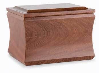 Urna Liberty Luxury in mogano satinato Urna Liberty Luxury in mogano satinato