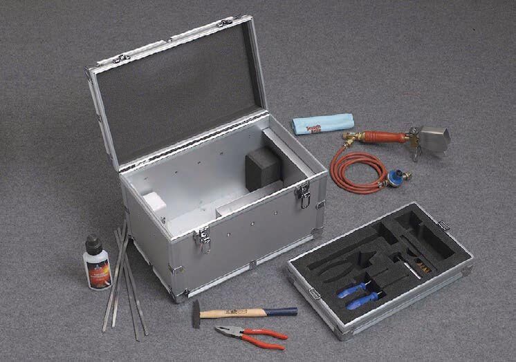 Valigia per bombola ricaricabile con saldatore -CEAS415 Valigia per bombola ricaricabile con saldatore -CEAS415