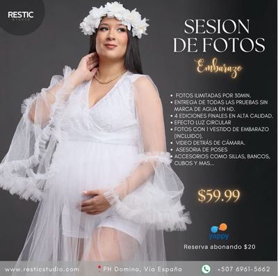 SESIÓN DE EMBARAZO EXPRESS