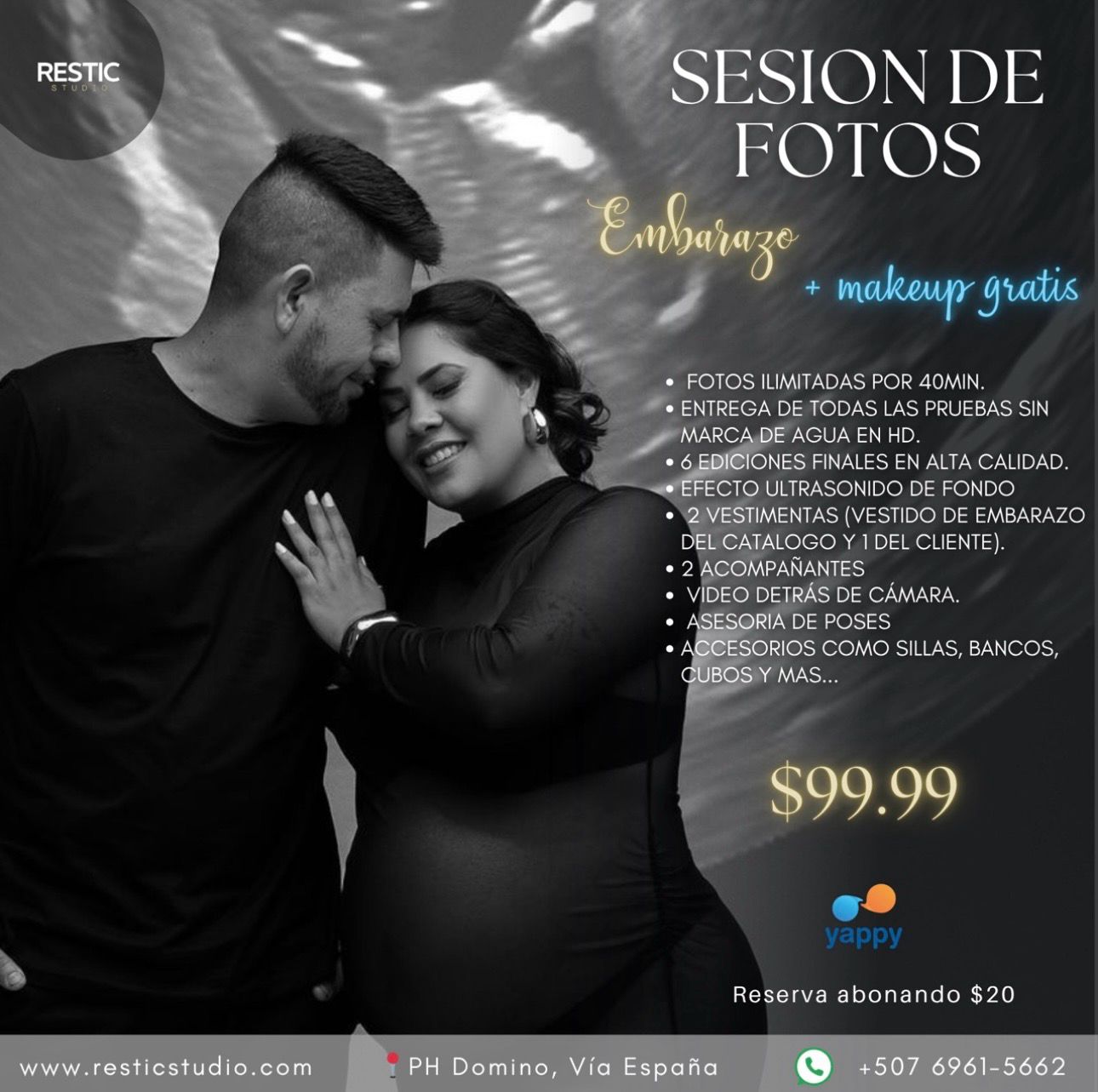 SESIÓN DE EMBARAZO PREMIUM
