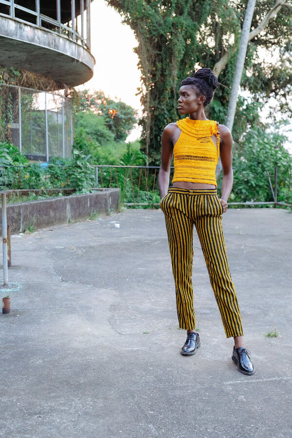 Strippy lappa pants