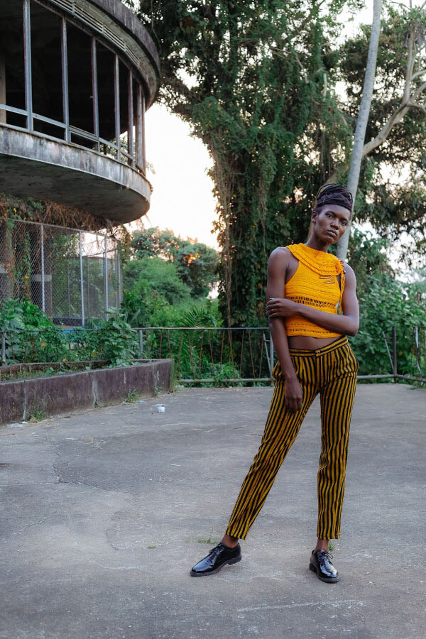 Strippy lappa pants