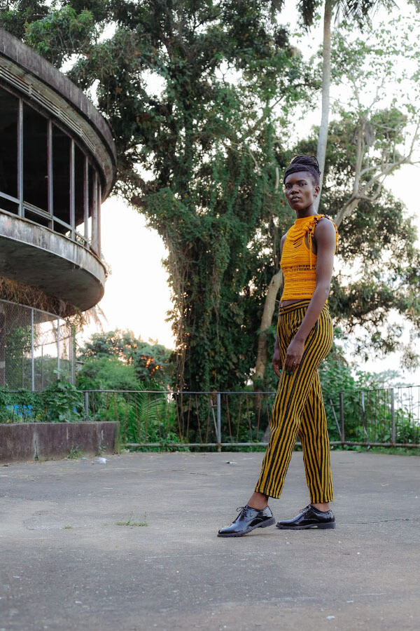 Strippy lappa pants