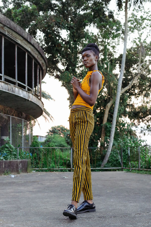 Strippy lappa pants