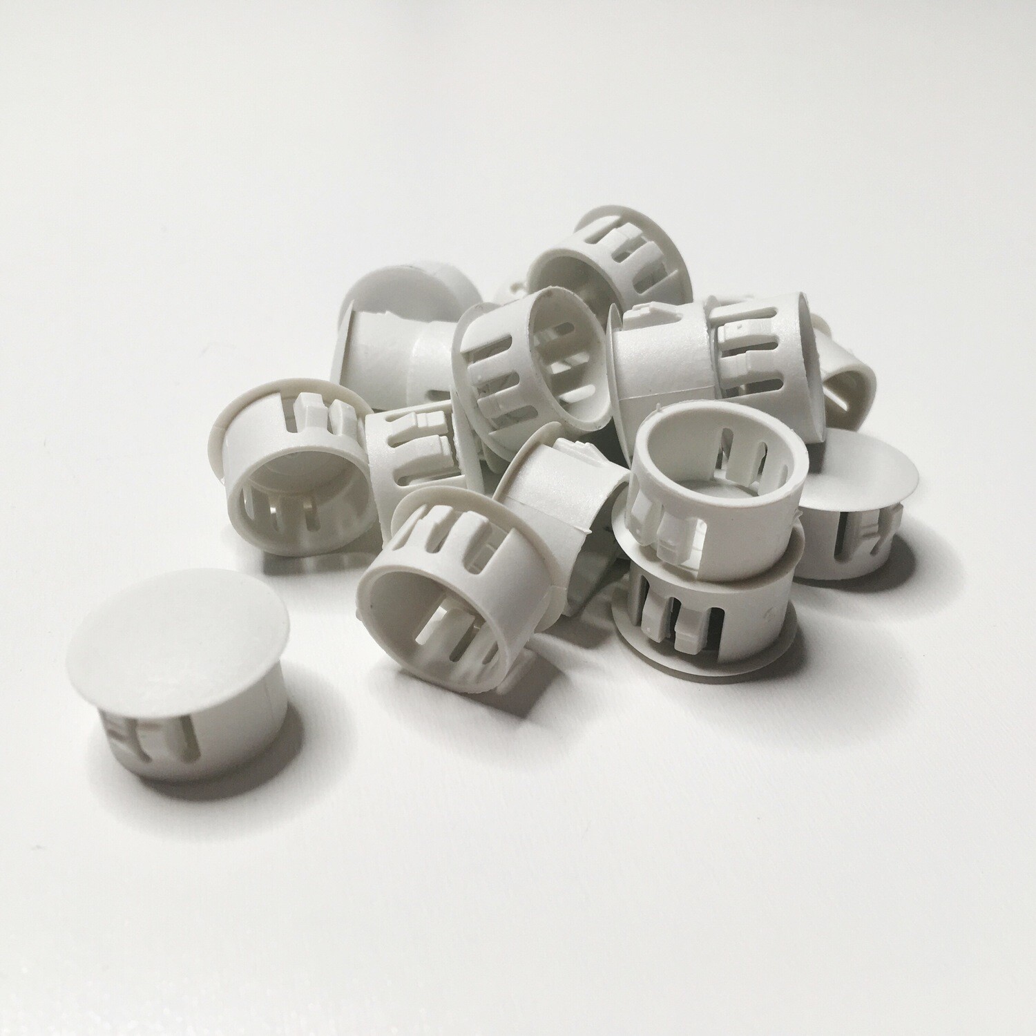 White 5/8" Plastic Plugs