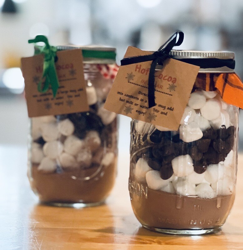 Layered Hot Cocoa Mix (Mason Jar)