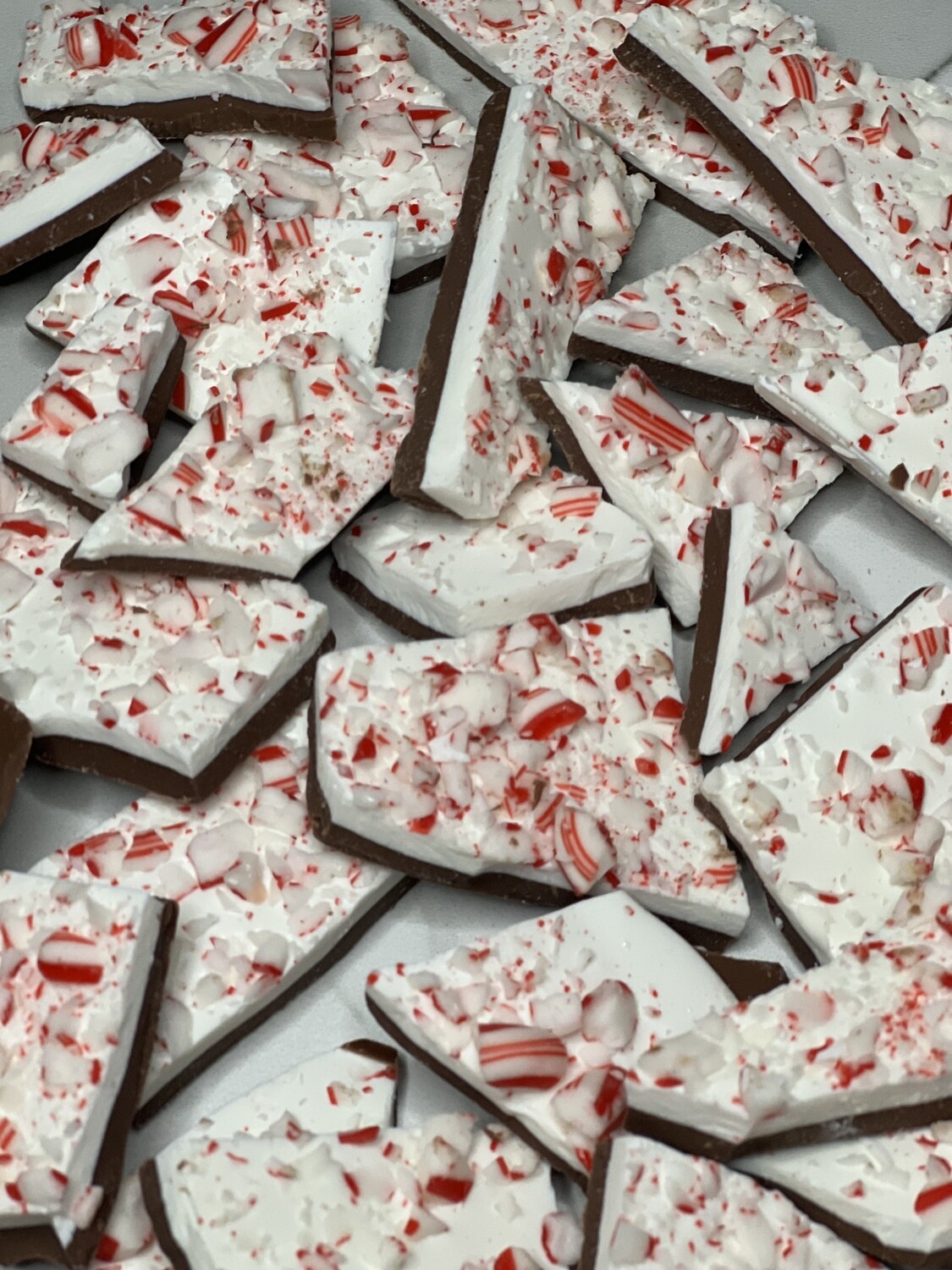 White Chocolate Peppermint Bark 4oz
