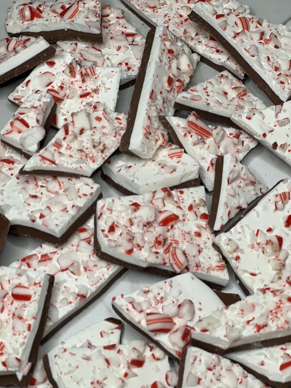 White Chocolate Peppermint Bark 4oz