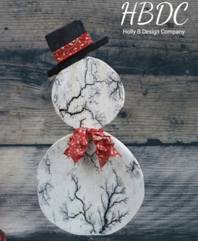Snowman Door Hanger