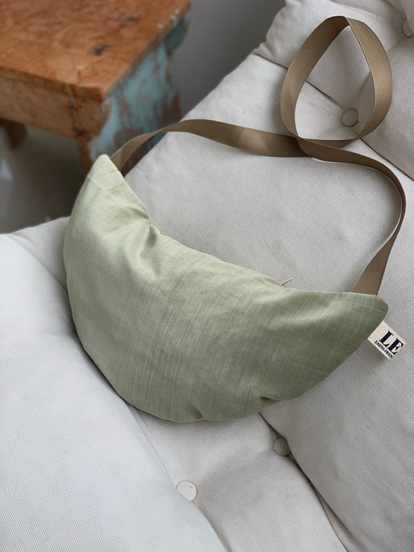 Pistachio Moon Bag