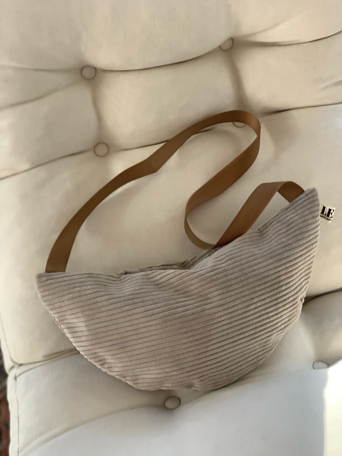 Cafe Corduroy Moon Bag