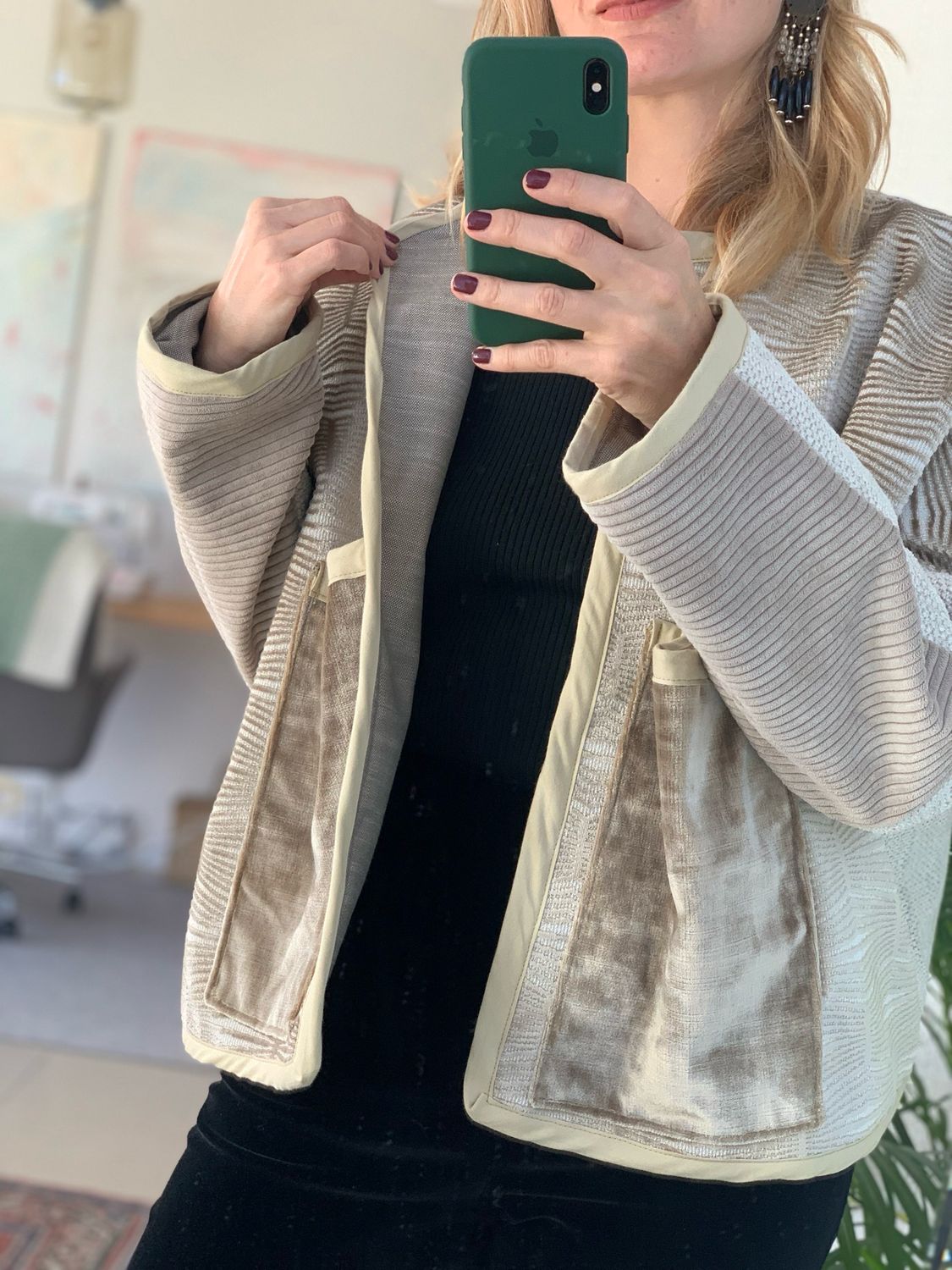 Champagne Colossal Jacket