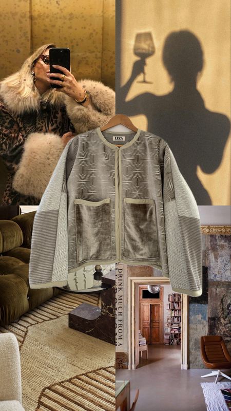 Champagne Colossal Jacket