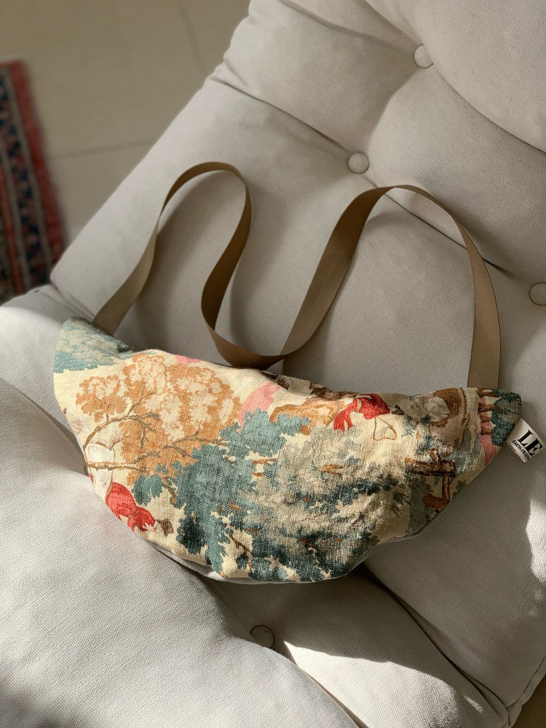 Tapestry Moon Bag