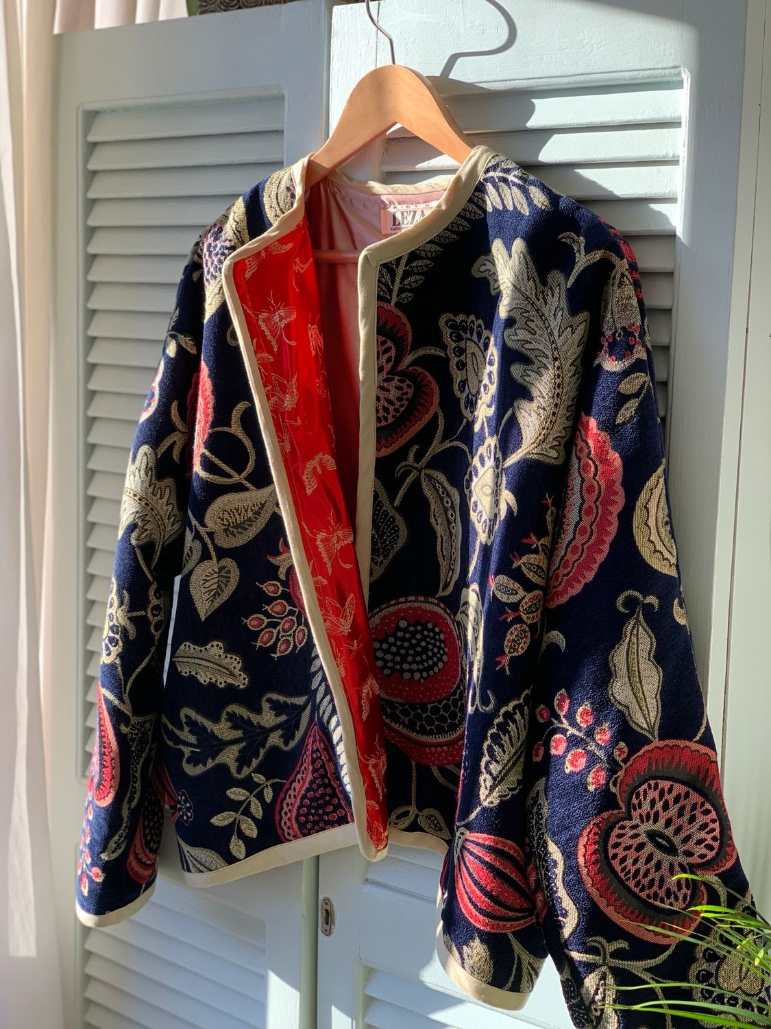 Prussian Blue Colossal Jacket