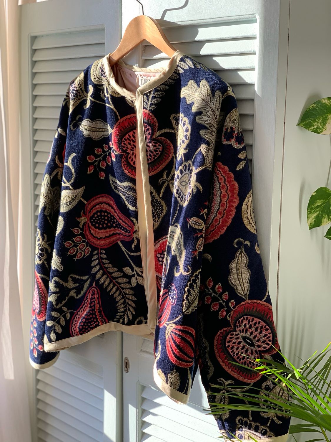 Prussian Blue Colossal Jacket