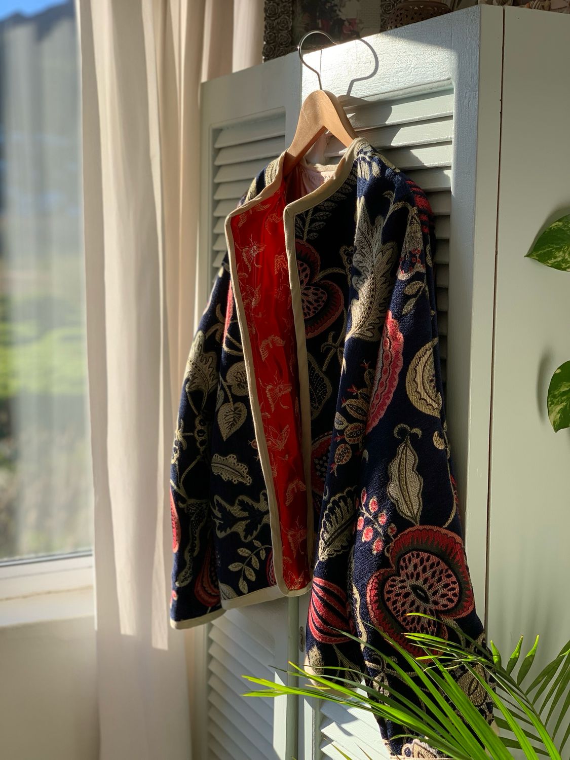 Prussian Blue Colossal Jacket
