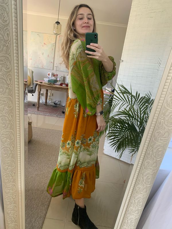 Marigold Betty Dress