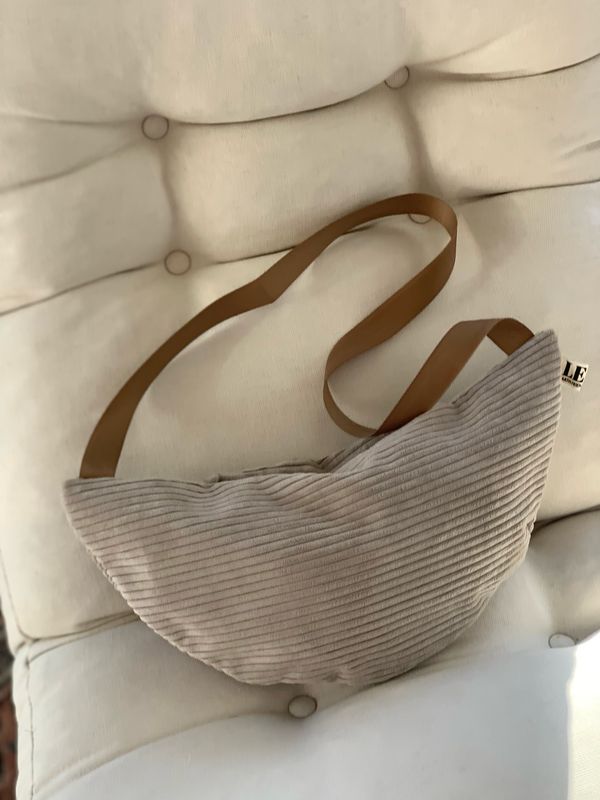 Corduroy Moon Bag