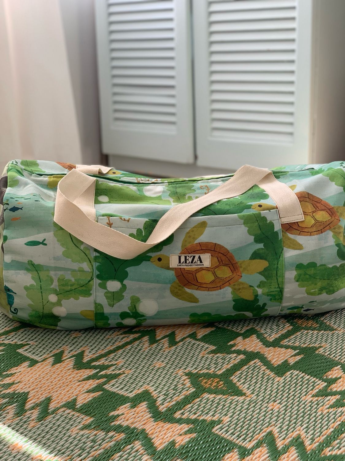 Turtle Duffle Bag