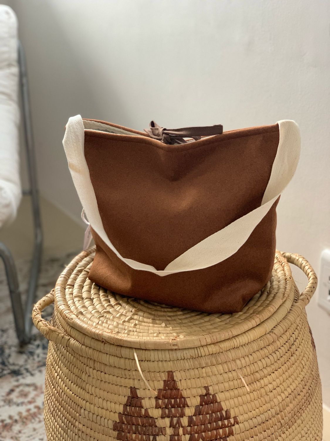 Umber Bucket Bag
