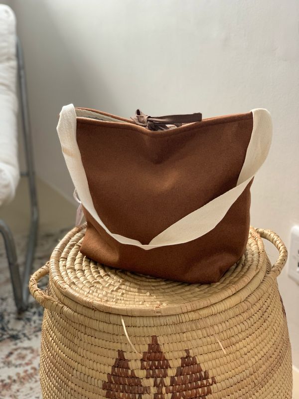 Umber Bucket Bag