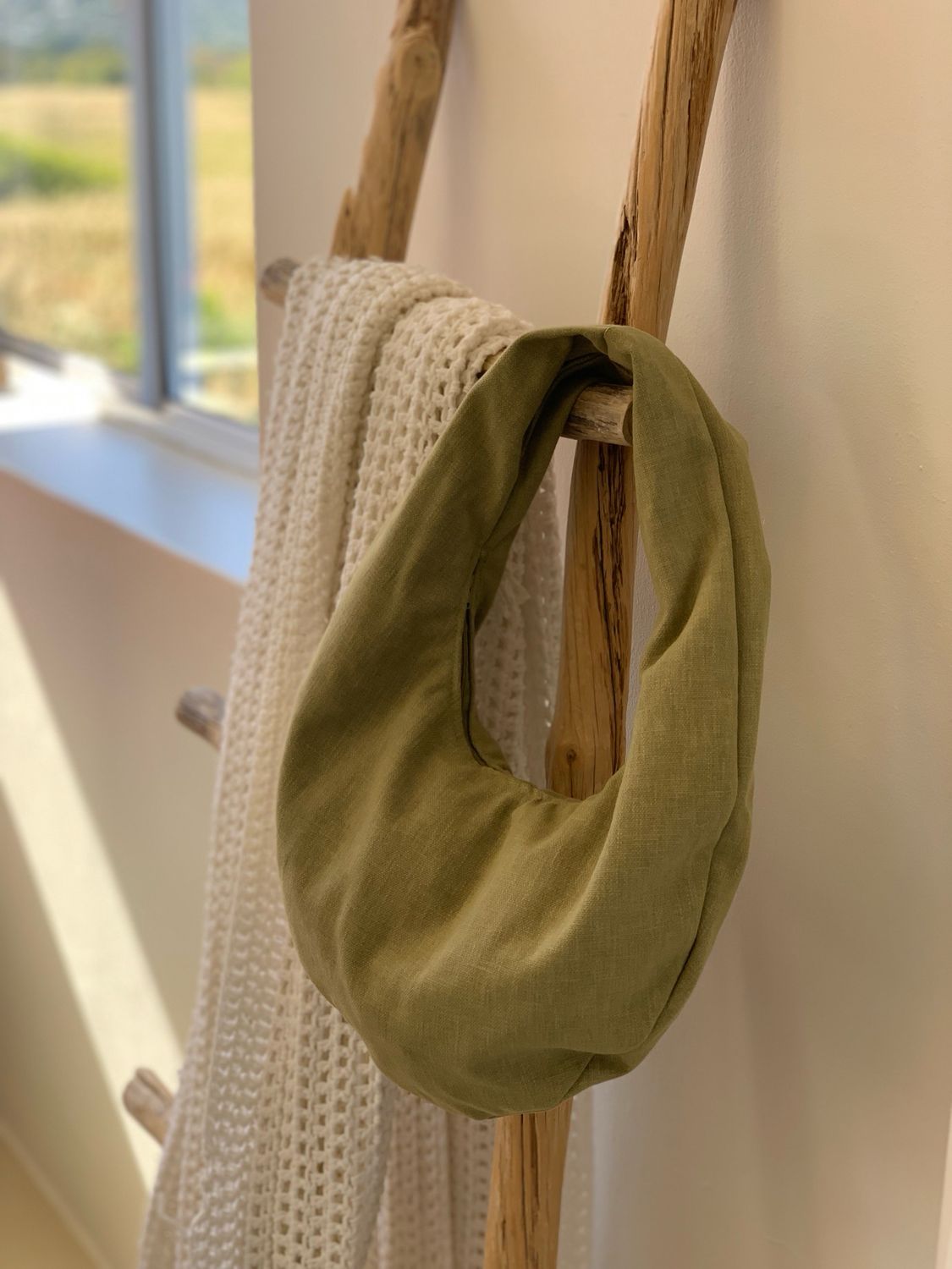 Olive Cosmos Bag