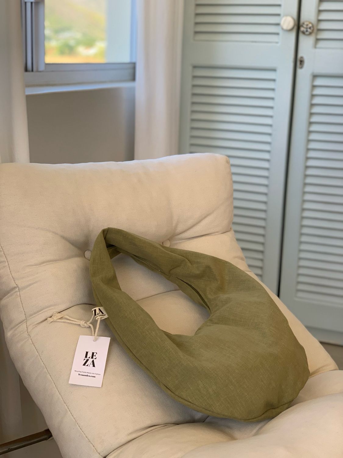 Olive Cosmos Bag
