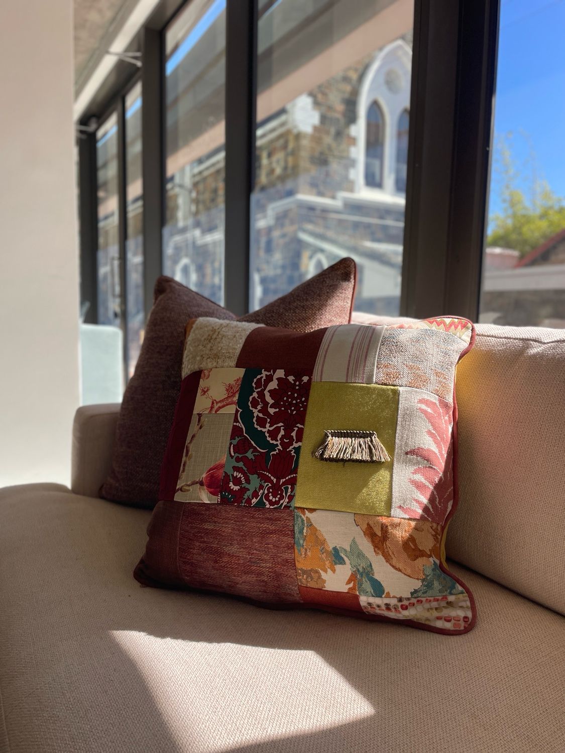 Saffron Cushion