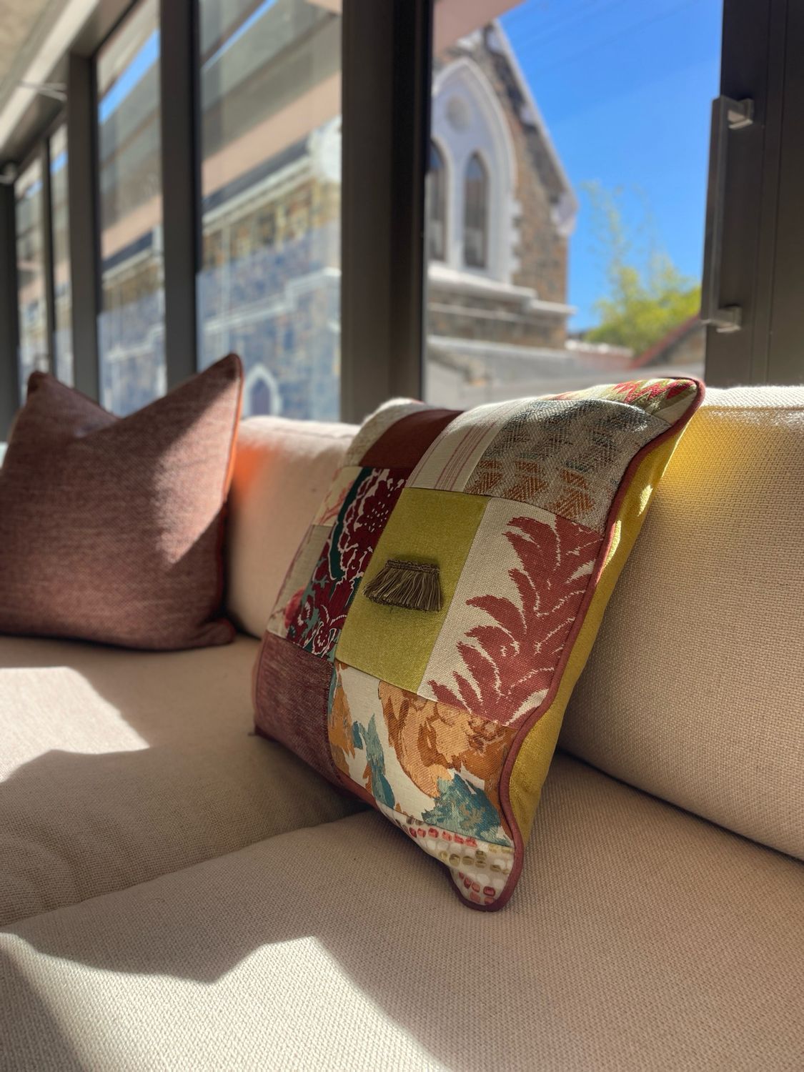Saffron Cushion