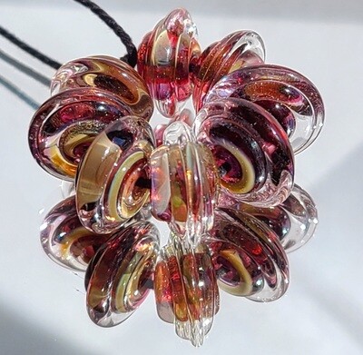 Firecracker Handmade Lampwork Beads