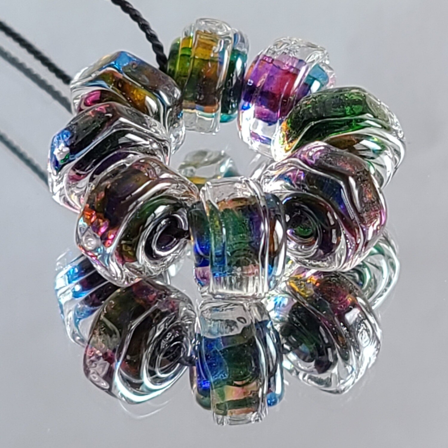 Adélaïde Handmade Lampwork Beads