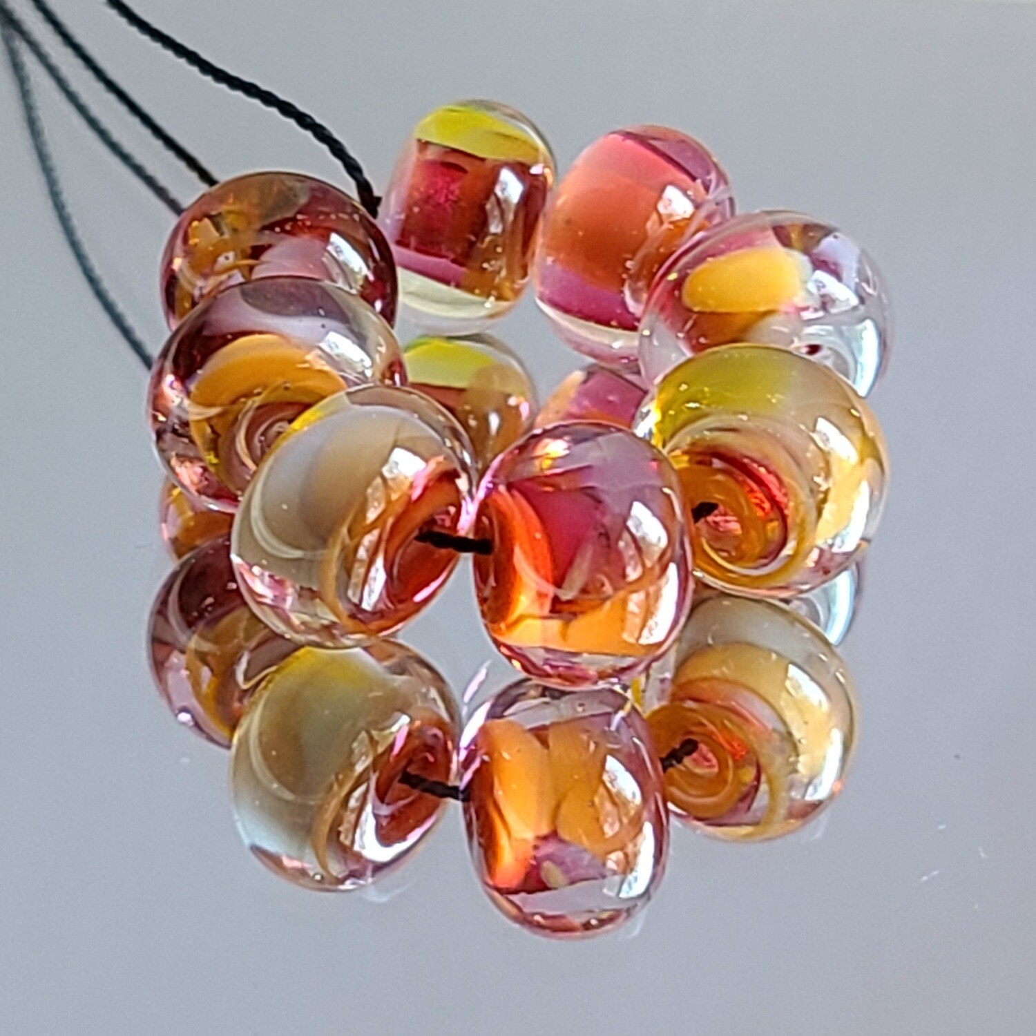 Play Day Handmade Lampwork Beads