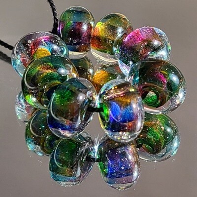 Prism Handmade Lampwork Beads