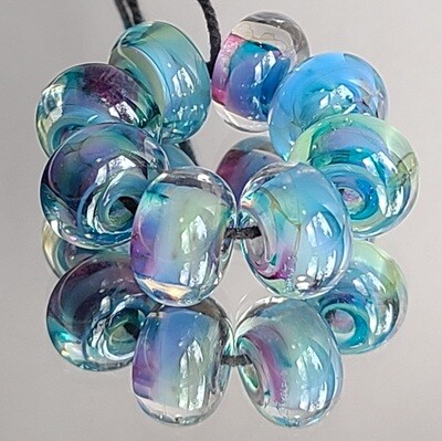 Poseidon Handmade Lampwork Beads