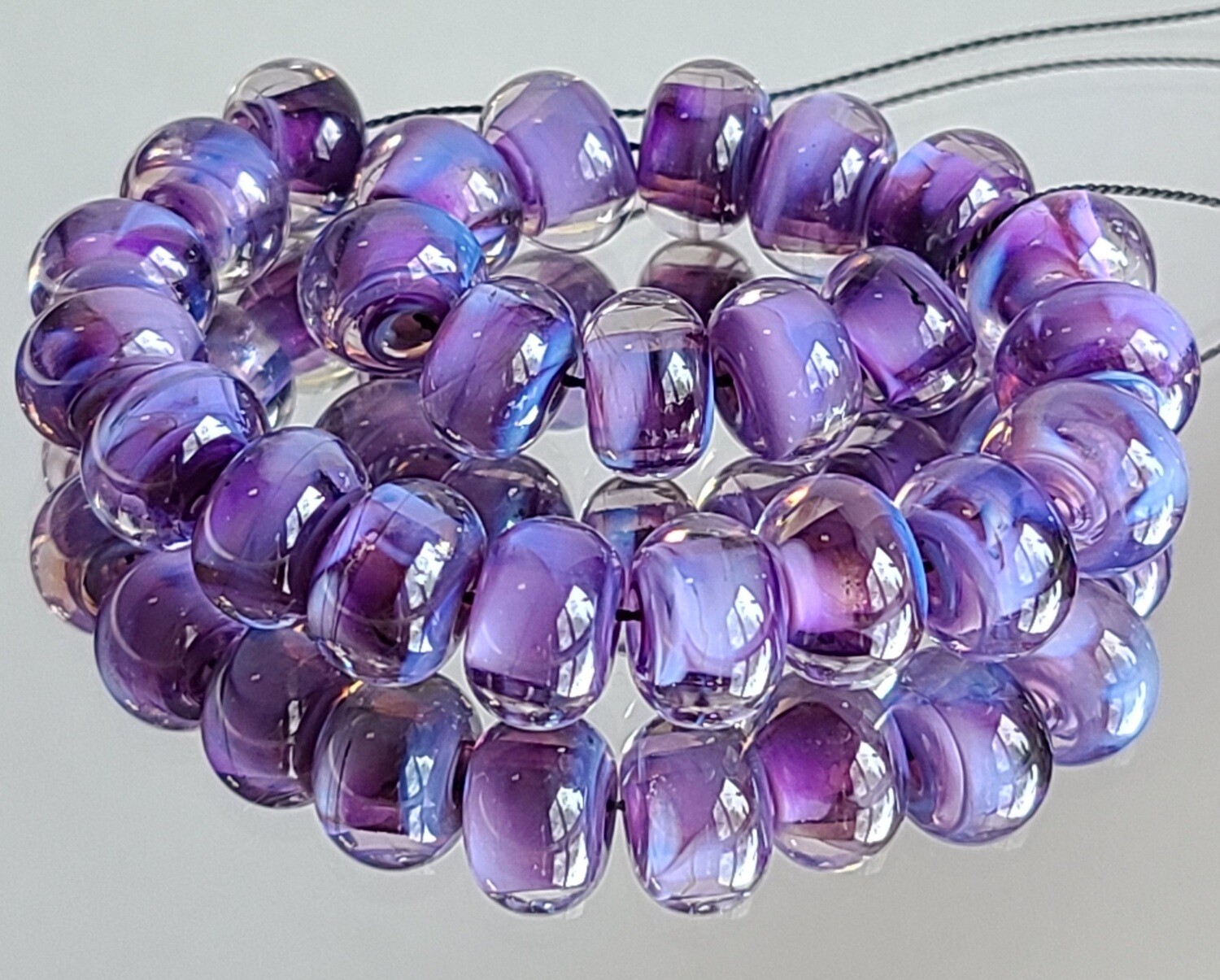 Very Peri Handmade Lampwork Beads
