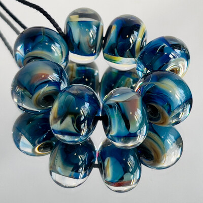 Painted Desert Series Handmade Lampwork Beads