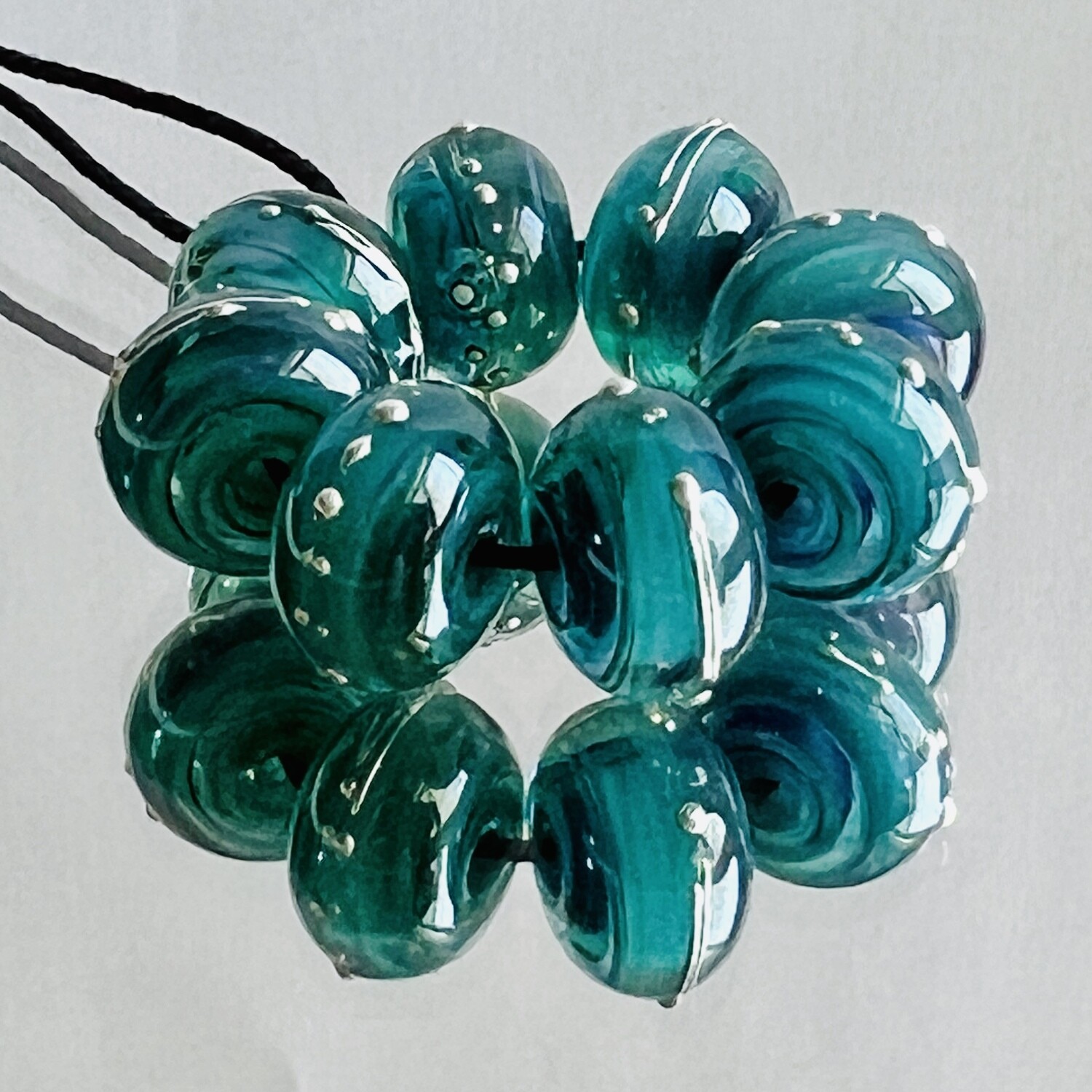 Emerald Isle Handmade Lampwork Glass Beads