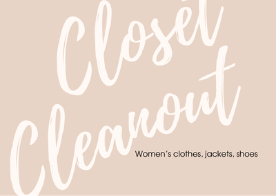 My Closet Clean out 