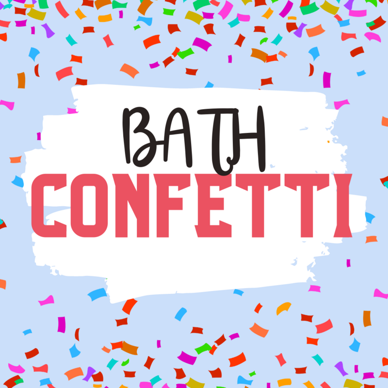 BATH CONFETTI