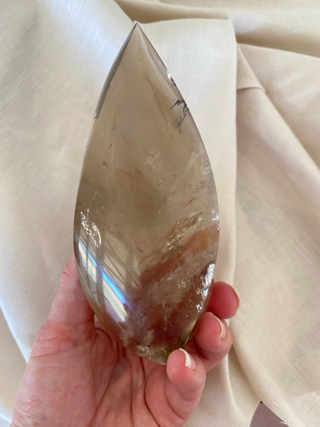 Crystal Flame Smoky Quartz