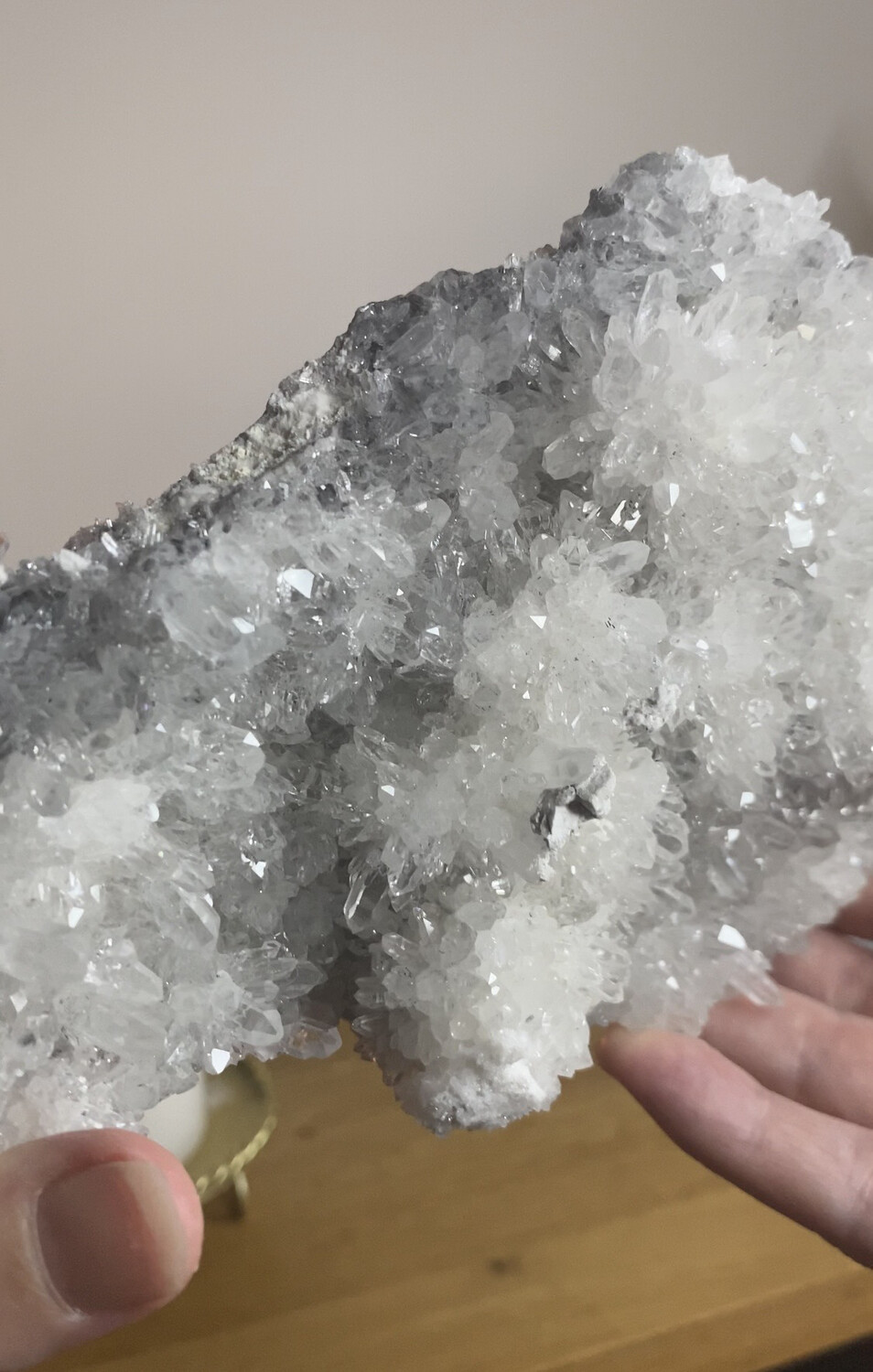 Chrysanthemum Quartz Cluster