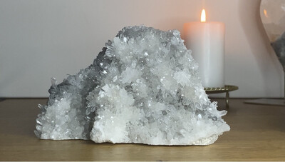 Chrysanthemum Quartz Cluster