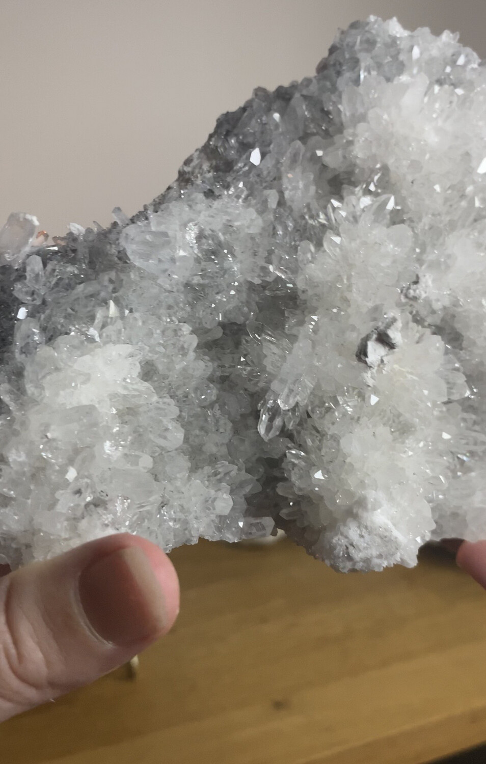 Chrysanthemum Quartz Cluster