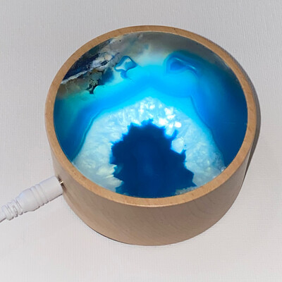 Crystal Agate Lamp